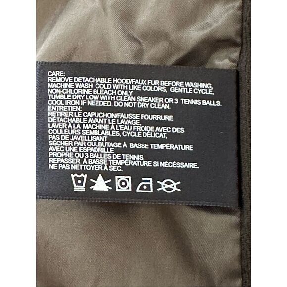 Nautica Men’s Big & Tall Blue Commuter parka Faux-Fur Trimmed Hood Size 2X - Picture 7 of 15